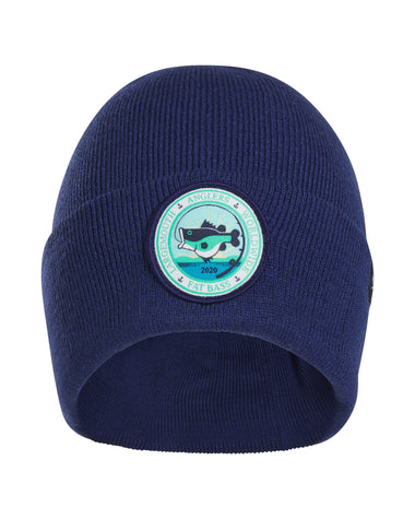 FAT BASS "LARGEMOUTH ANGLERS WORLDWIDE" Beanie - Navy - Fat Bass