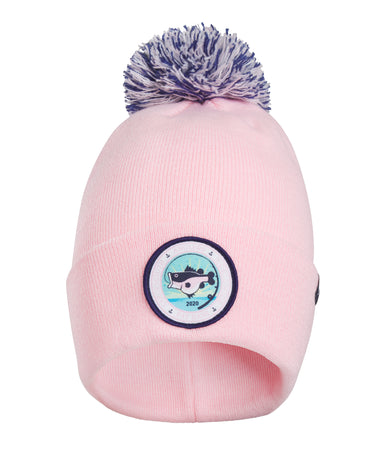 FAT BASS "LARGEMOUTH ANGLERS WORLDWIDE" Beanie - Pink - Fat Bass