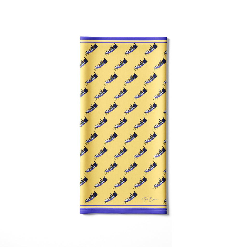 FAT BASS BOAT NECK GAITER FRONT