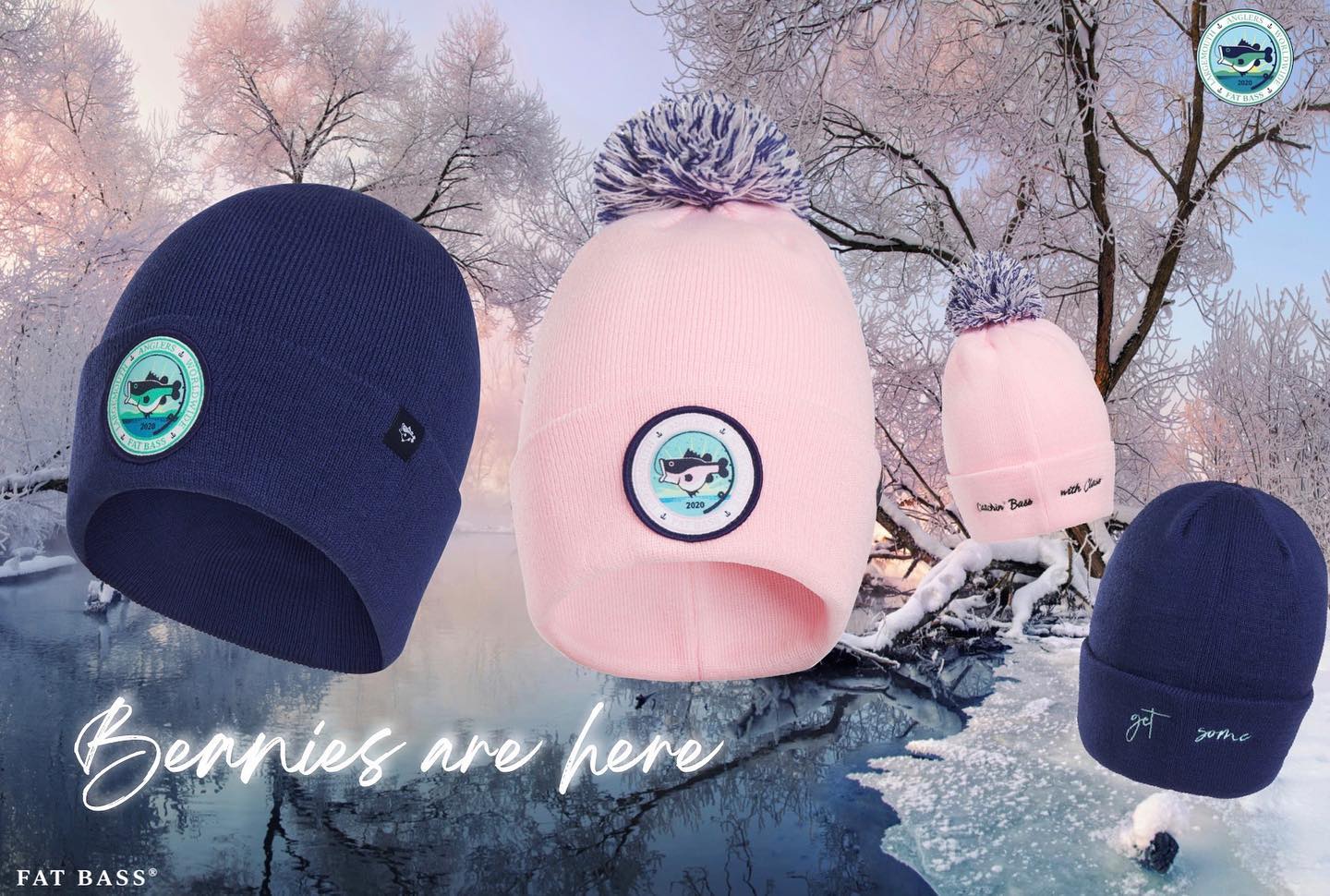 new FAT BASS beanies, for men and women.