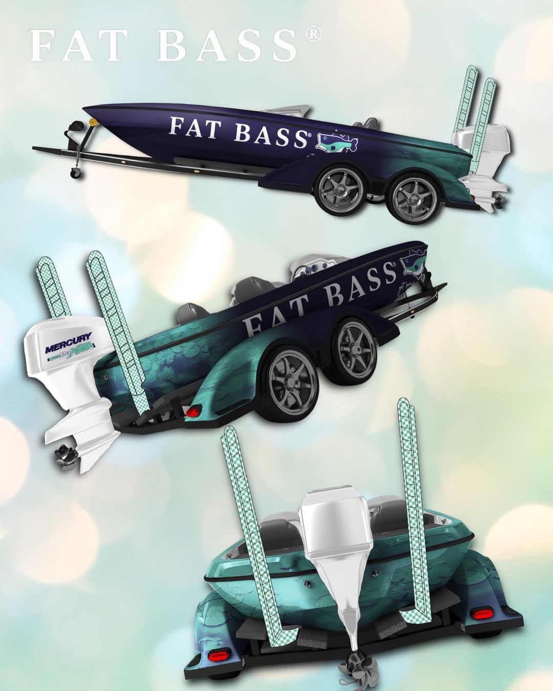 Fat Bass Boat Wrap