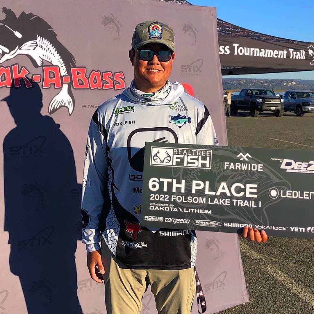 Congrats to @dk_fish on a top 10 finish out Folsom Lake in California.
