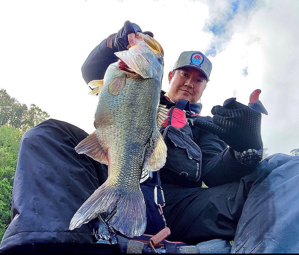 Congratulations to Daigo Kobayashi for starting off the new year with this 9lb’er in the the brand new FAT BASS “HUNTER” HAT!