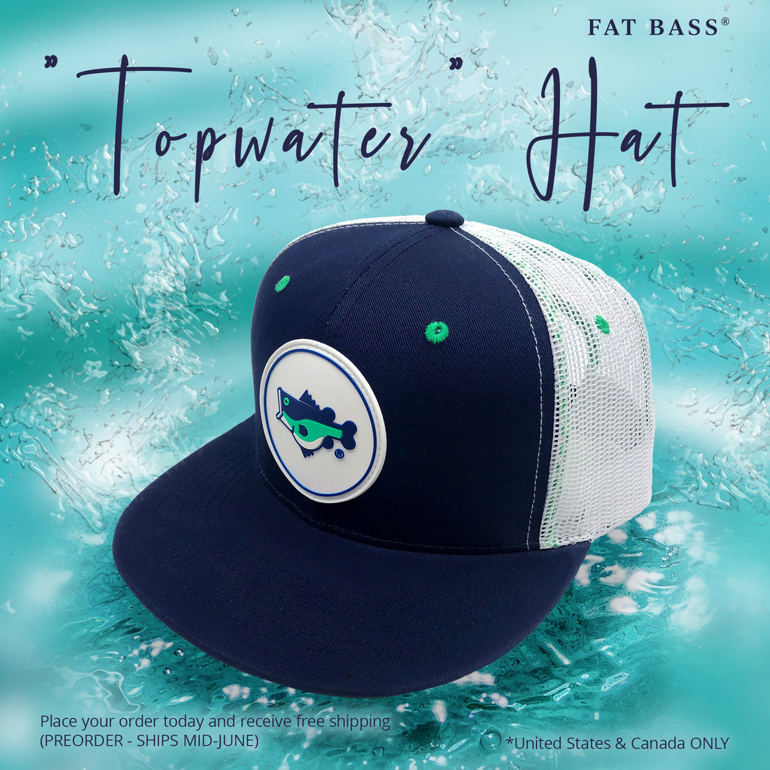 FAT BASS "TOPWATER" Hat