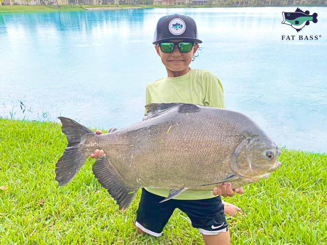 FAT BASS Kid Catches GIANT PACU