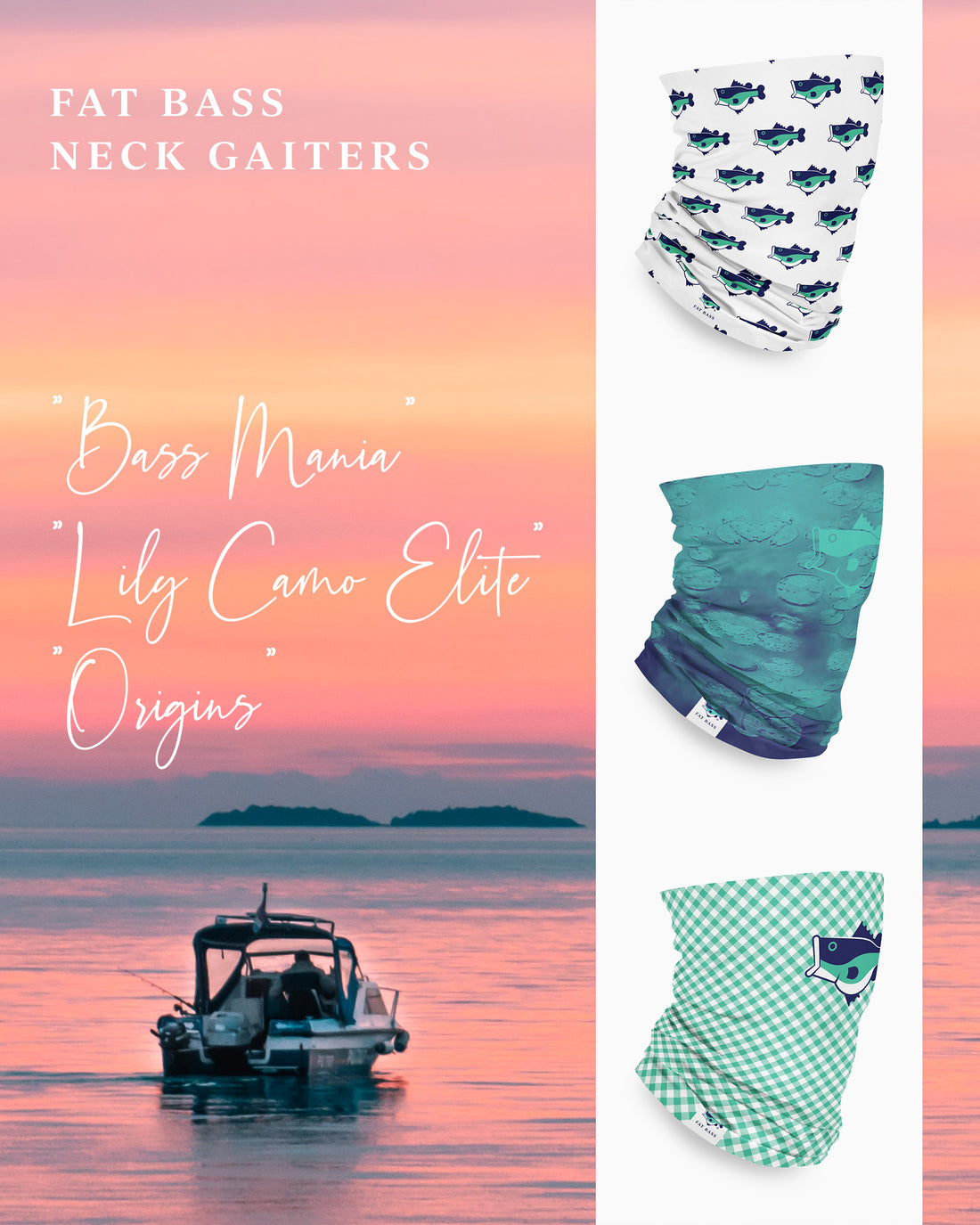 New Fat Bass Neck Gaiters now AVAILABLE for purchase!